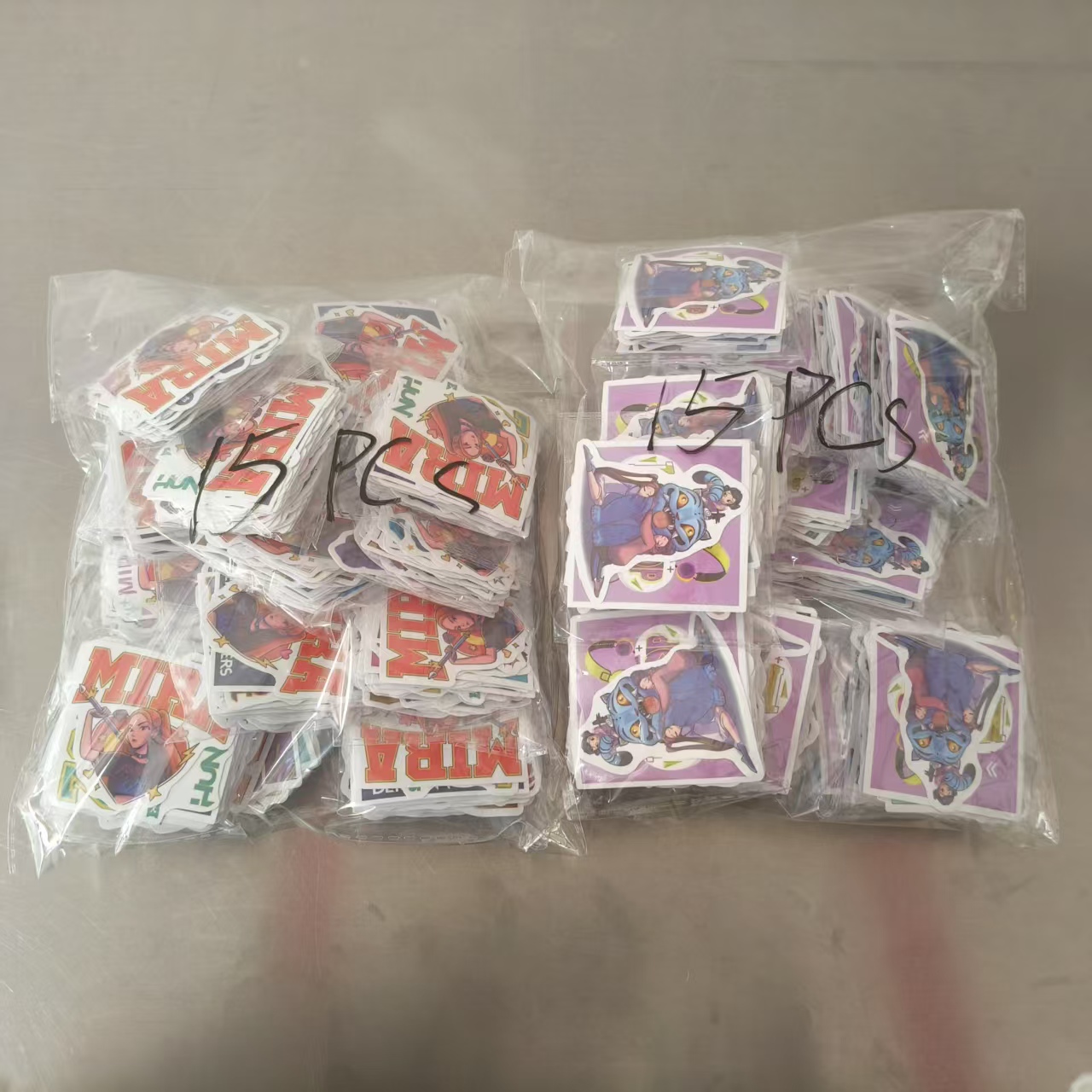 Партидата щанцовани стикери от JOJO Pack е доставена