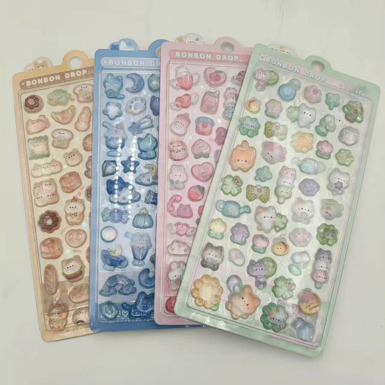 3D релефни детски стикери са готови за изпращане