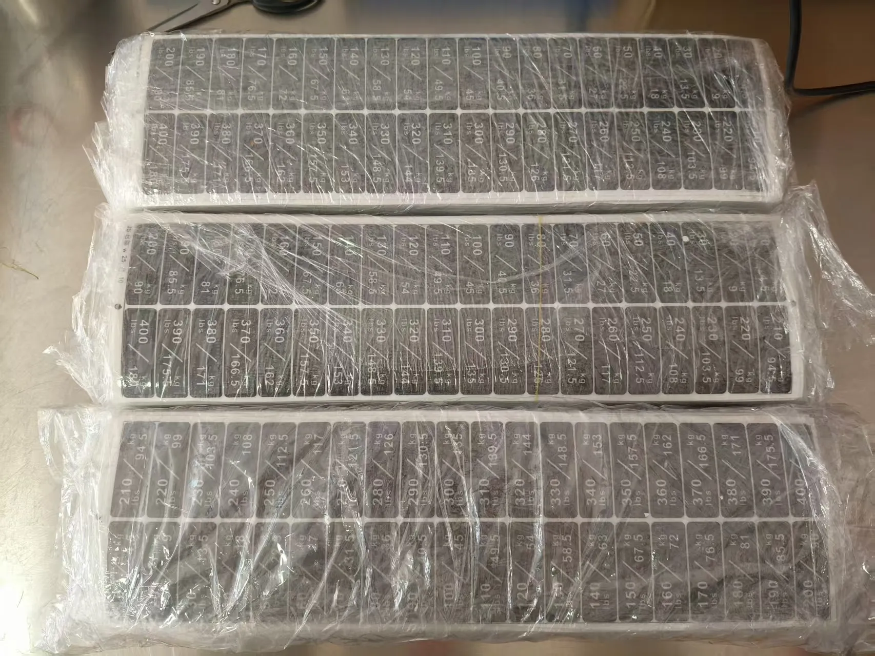 JOJO Pack Пластмасов стикер за фитнес оборудване