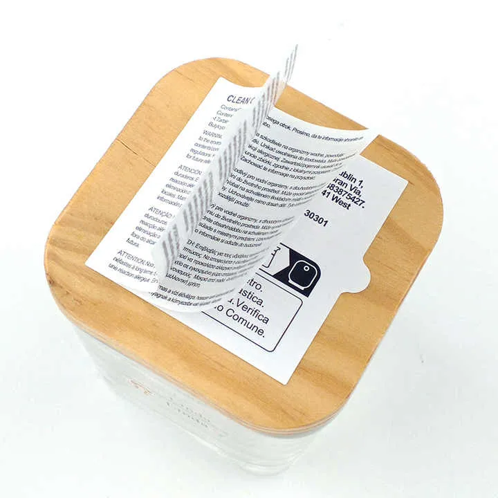 Разгънете етикети на брошури