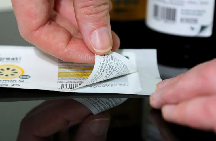 Multi Layer Barcode Label