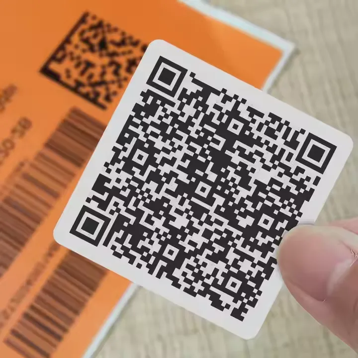 QR код етикет