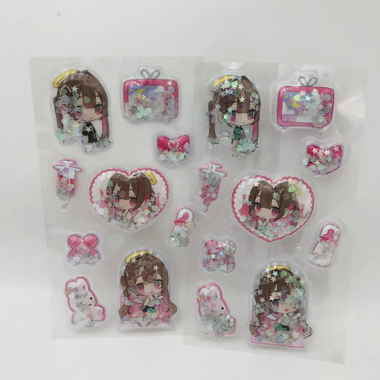 Стикери за шейкър с пайети